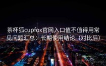 茶杯狐cupfox官网入口值不值得用常见问题汇总：长期使用结论（对比后）