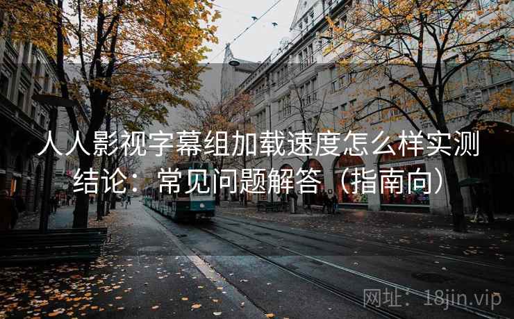 人人影视字幕组加载速度怎么样实测结论：常见问题解答（指南向）  第2张