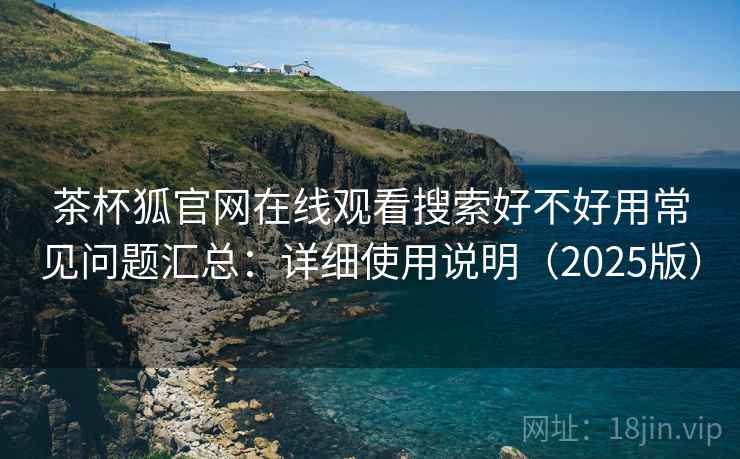 茶杯狐官网在线观看搜索好不好用常见问题汇总：详细使用说明（2025版）  第2张